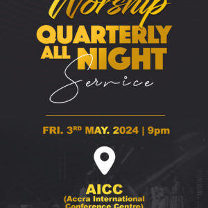 Women In Worship Quarterly All Night Service